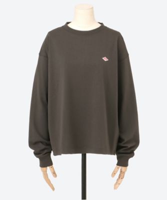 DANTON (Women)/ダントン LONG SLEEVE T―SHIRT #DT―C0269 TCB COAL GREY トップス【三越伊勢丹/公式】