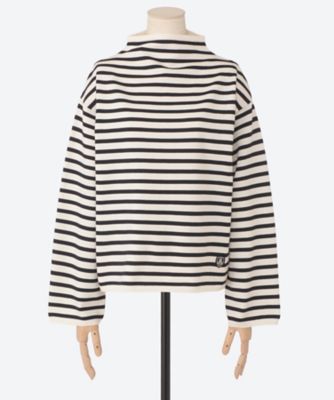 ORCIVAL (Women)/オーシバル モックネック プルオーバーニット #OR―D0113 CRA ECRUxNAVY トップス【三越伊勢丹/公式】