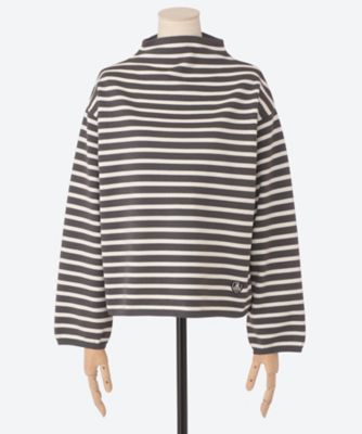 ORCIVAL (Women)/オーシバル モックネック プルオーバーニット #OR―D0113 CRA COALxECRU トップス【三越伊勢丹/公式】