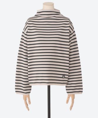 ORCIVAL (Women)/オーシバル モックネック プルオーバーニット #OR―D0113 CRA OYSTER×GREEN トップス【三越伊勢丹/公式】