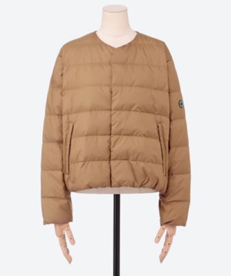 ORCIVAL (Women)/オーシバル ラウンドネックブルゾン #OR―A0603 DPR CAMEL コート・ジャケット【三越伊勢丹/公式】