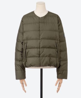 ORCIVAL (Women)/オーシバル ラウンドネックブルゾン #OR―A0603 DPR OLIVE GREEN コート・ジャケット【三越伊勢丹/公式】