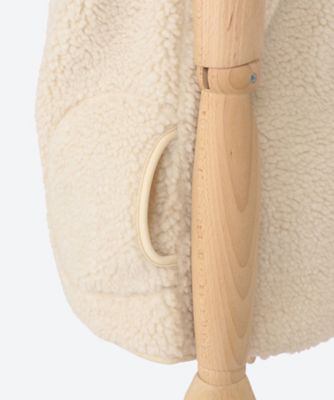 フード付きボアベスト ＃J―1069 BOA | GYMPHLEX (Women)/ジム