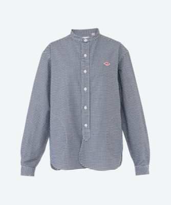 ＜DANTON (Women)＞バンドカラーシャツ　長袖　＃ＤＴ―Ｂ０２７９　ＯＸＰ