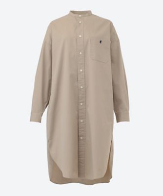 ＜GYMPHLEX (Women)＞バンドカラーシャツワンピース　＃ＧＹ―Ｇ００６４　ＢＩＴ