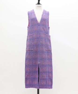 ＜COOHEM (Women)＞ＳＵＭＭＥＲ　ＣＨＥＣＫ　ＴＷＥＥＤ　Ｏ／Ｐ