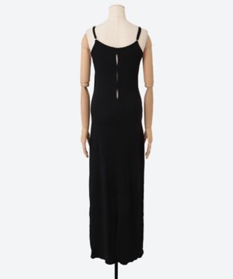 Ｃｏｌｌａｇｅｎ　Ｒｉｂｂｅｄ　Ｂａｃｋ－ｓｌｉｔ　Ｄｒｅｓｓ