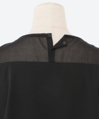 シルケットポンチ　オーガンジー付Ｔシャツ