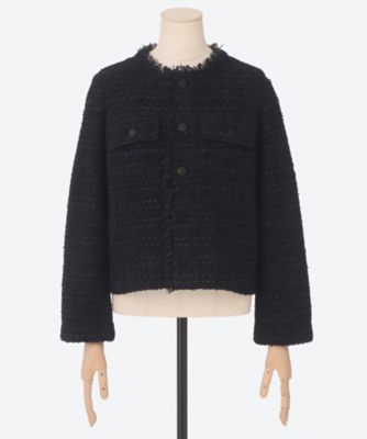 定価10万★未使用★COOHEMコーヘン　ネイティブジャガードニットコート 定価10万☆未使用☆COOHEMコーヘン ネイティブジャガードニット