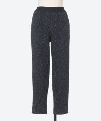 ノットツィード テーパード クロップド イージートラウザーズ | M・FIL