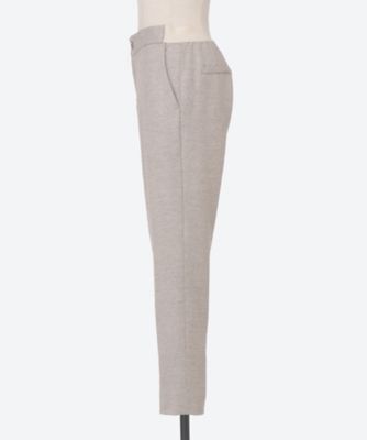 ラメツィード テーパード クロップド イージートラウザーズ | M