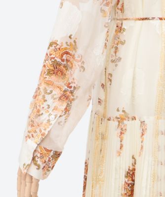 送料関税込★Ulla Johnson★エルサ スネーク柄 エスパドリーユ EMILIE DROP WAIST LONG SLEEVE