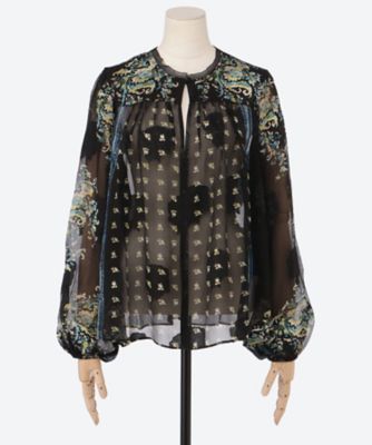 ASTER LONG SLEEVE BLOUSE | ULLA JOHNSON
