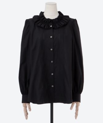 Kaon/カオン タックブラウス BLACK トップス【三越伊勢丹/公式】