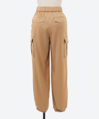 ヴィンテージサテン カーゴパンツ | M・FIL/エムフィル | 三越伊勢丹