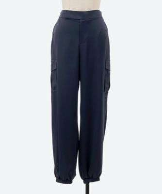 ヴィンテージサテン カーゴパンツ | M・fil/エムフィル | 三越伊勢丹