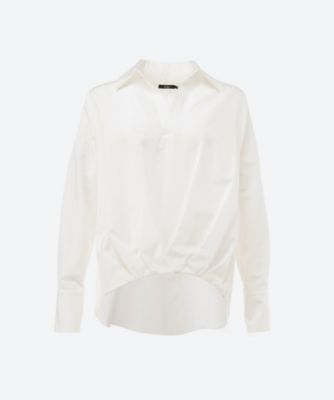 TA／COタイプライター ロングブラウス | M・fil/エムフィル | 三越