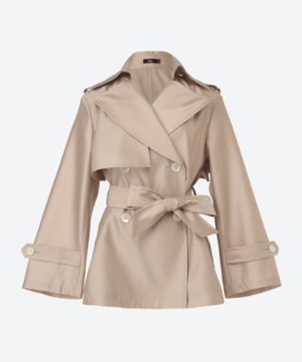 シルクエアー トレンチコート | M・fil/エムフィル | 三越伊勢丹