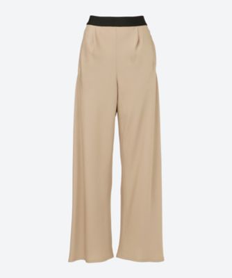 ストレッチWサテン リラクシーイージートラウザーズ | M・fil