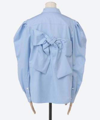 Clothing ISETAN × MITSUKOSHI ブラウス スタンドカラーかまぼこプリーツブラウス ／洗える | HIROKO BIS
