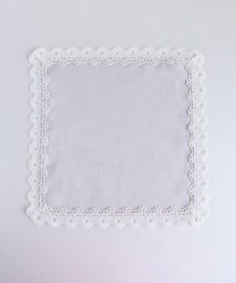 麻ハンカチ ミニヨン 5101581048 | 近沢レース店 (Women