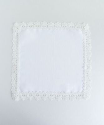 麻ハンカチ ホワイトクラシック R64 | 近沢レース店 (Women)/チカ