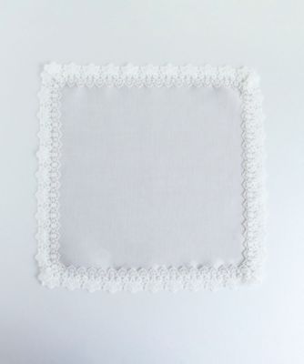 麻ハンカチ ホワイトクラシック R64 | 近沢レース店 (Women)/チカ