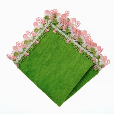 近沢レース店 (Women)/チカザワレーステン 【予約商品】【２月デザイン】花より団子（グリーン）　ＳＳ０６－２