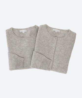 【SALE】GARE DE LYON/ガーデリヨン 3201選べる福袋カシミヤアンサンブル モクグレー【三越伊勢丹/公式】