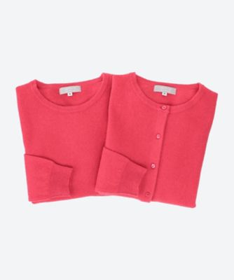 【SALE】GARE DE LYON/ガーデリヨン 3201選べる福袋カシミヤアンサンブル コーラルピンク【三越伊勢丹/公式】