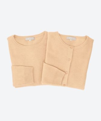 【SALE】GARE DE LYON/ガーデリヨン 3201選べる福袋カシミヤアンサンブル ベージュ【三越伊勢丹/公式】