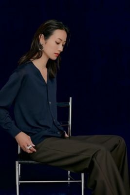 IVY I′M NAVY/アイビーアイムネイビー Ｖ－Ｓｈａｐｅｄ　Ｃａｒｄｉｇａｎ