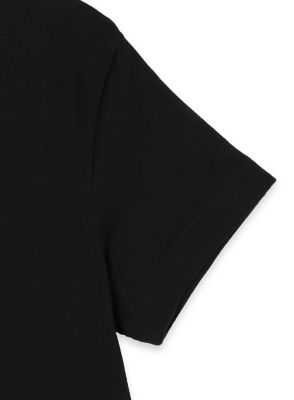 【三越３５０周年企画品】ペーパープリントアシンメトリーカットソー