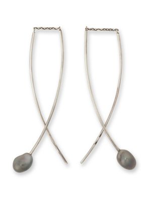 新品】【三越350周年企画品】Y's ワイズ ブラックパールコンビブレスレット