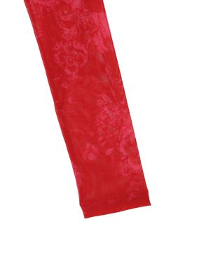 【三越伊勢丹限定】チュールフラワープリントロングスリーブカットソー