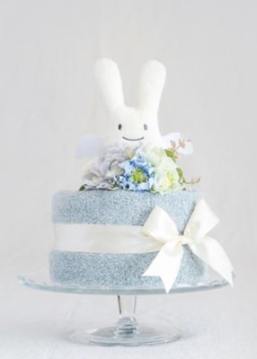 ＜ANGEL CAKE (Baby&Kids)＞バスタオルケーキ　【ｃａｄｅａｕ　ａｎｇｅ／カドー　オンジュ】