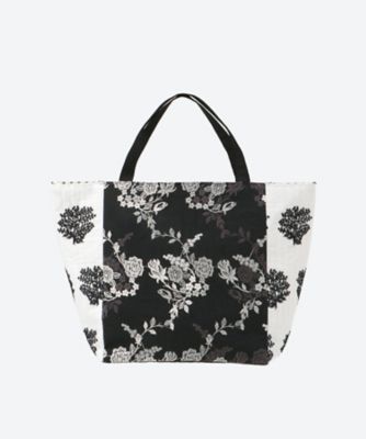 ＜Cotton House Aya＞【Ｃｏｔｔｏｎ　Ｈｏｕｓｅ　Ａｙａ】オリジナルエンブロイダリー刺繍スクエアートートバグ