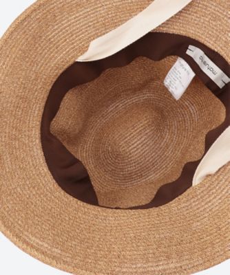 帽子 BOXED HAT 7cm ブリム ガーデンリボン | mature ha