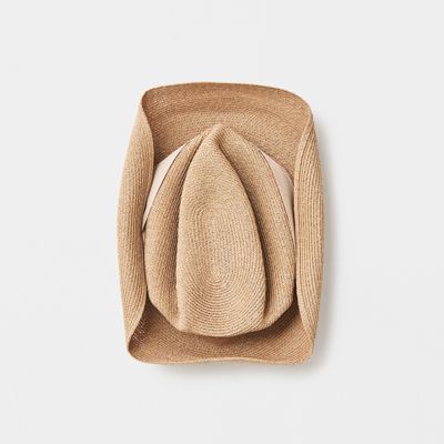 帽子 BOXED HAT アバカ 9cm ブリムハット | mature ha