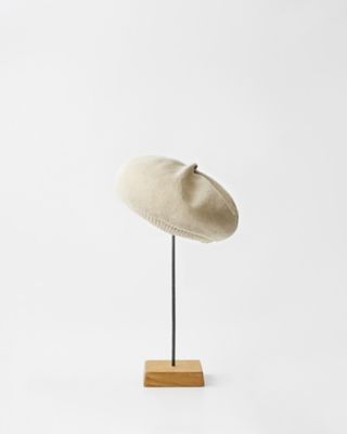 mature ha.マチュアーハ　トップギャザーベレー帽 mature ha.｜マチュアーハ ｜beret top gather big｜トップ