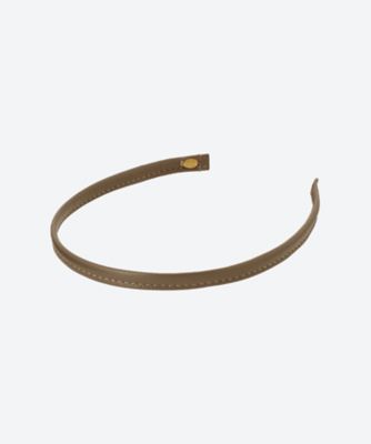 Leather Skinny Headband | JENNIFER OUELLETTE