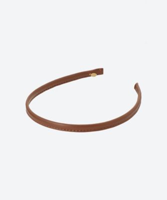 ＜JENNIFER OUELLETTE (Women)＞Ｌｅａｔｈｅｒ　Ｓｋｉｎｎｙ　Ｈｅａｄｂａｎｄ