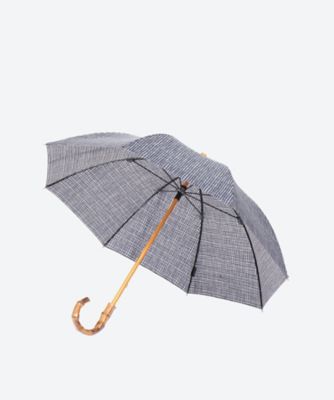 ドローイングチェック　晴雨兼用　長傘