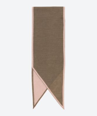＜Dimaglia Cravatte(Women)＞ｄｉａｍｏｎｄニットスカーフ