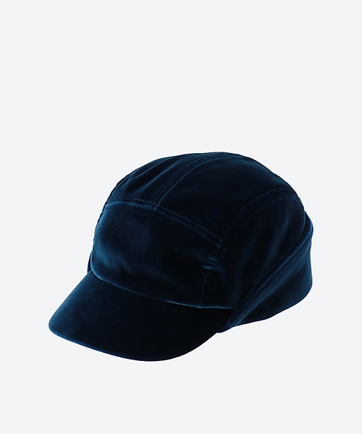 ＜三越伊勢丹/公式＞ velvet cap blue 帽子