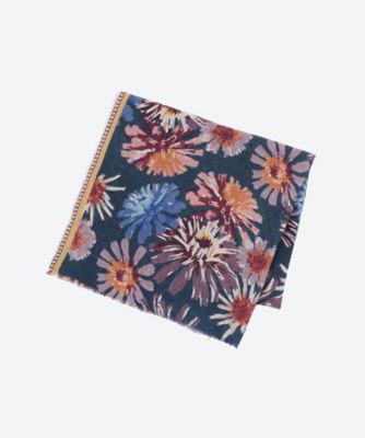 paris】購入品 ゴールドフラワーデザイン ストール