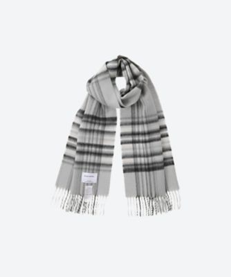 Brushed Scarf Check | THE INOUE BROTHERS/ザ