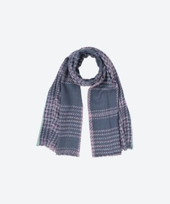 ÉPICE PARIS チェック柄カシミヤ混スカーフ(ストール) ÉPICE PARIS チェック柄カシミヤ混スカーフ(ストール)