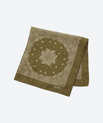 スカーフ　６８ＣＭ　ＭＩＮＩＭＡＬ　ＢＡＮＤＡＮＡ　ＳＩＬＫ