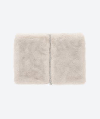 ＜THROW (Women)＞ＲＥＭＩ＿Ｅｃｏ　Ｆｕｒ　Ｎｅｃｋ　Ｗａｒｍｅｒ　ＴＨ２５２―Ｓ０８Ｔ